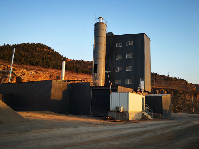 環保型LB2000瀝(lì)青攪拌站