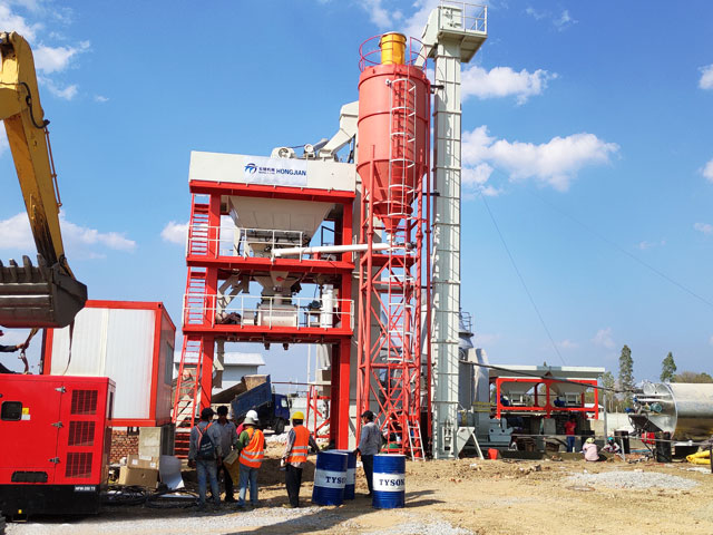 LB800瀝青攪拌(ban)站
