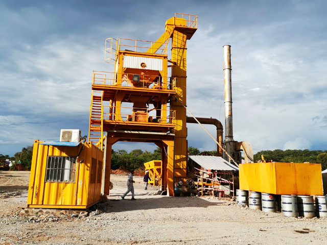 LB500瀝青攪(jiǎo)拌站