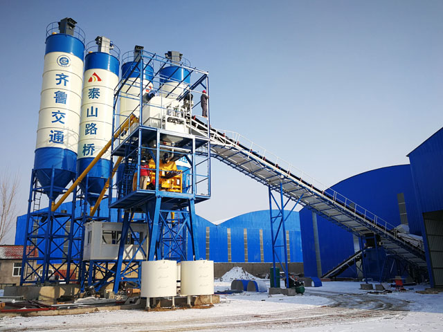 HZS120混凝(ning)土攪拌站