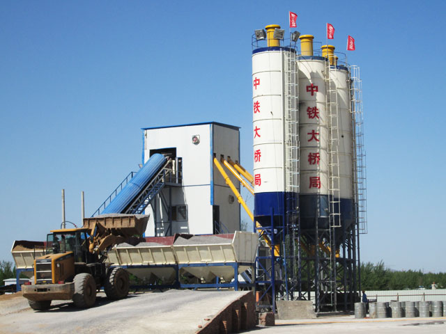 HZS120工程型(xíng)混凝土攪拌站(zhan)