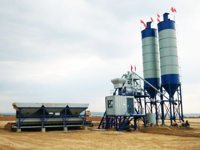 HZS50混凝土攪拌站(zhan)