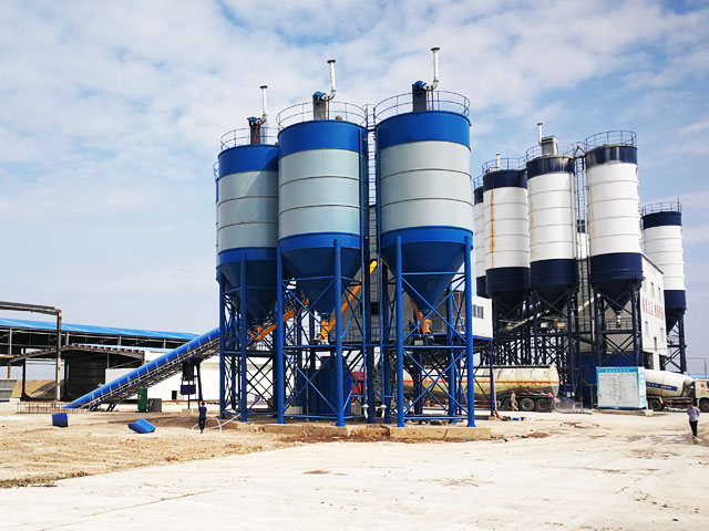 HZS180混凝土攪拌站(zhàn)